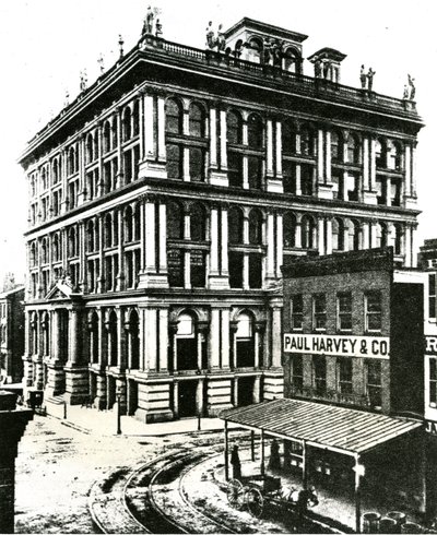 Bâtiment Equitable, coin nord-ouest des rues Sixth et Locust - Unknown